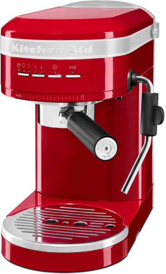 Kitchenaid Artisan Espresso 5KES6503EER Keizerrood | Espressomachines | Keuken&Koken Koffie&Ontbijt | 8003437607516 - Foto 12