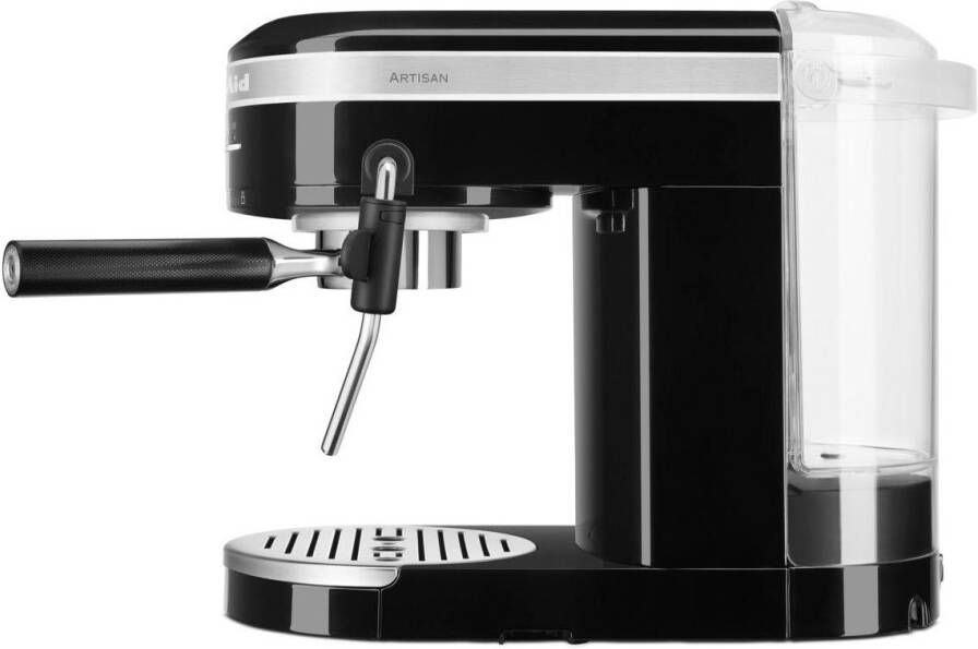 KitchenAid Espressomachine Artisan koffiemachine met slimme sensortechnologie stoompijpje en accessoires Zwart - Foto 8