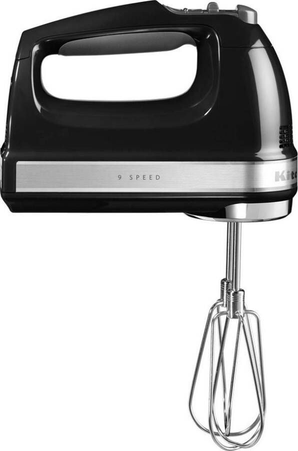 KitchenAid Handmixer 5KHM9212EOB onyx zwart - Foto 2
