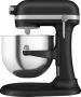 KitchenAid Artisan Standmixer met in Hoogte Verstelbare Kom Krachtig stil 11 snelheden roestvrijstalen accessoires en capaciteit van 6 6L Vulkaanzwart - Thumbnail 4