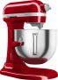 KitchenAid Artisan Standmixer met in Hoogte Verstelbare Kom Krachtig stil 11 snelheden roestvrijstalen accessoires en capaciteit van 6 6L Keizerrood - Thumbnail 5