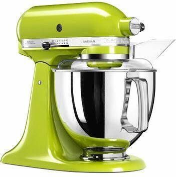 KitchenAid Keukenmachine Artisan met gratis waterkoker 2e kom flexibele garde (waarde ca. € 307 -)