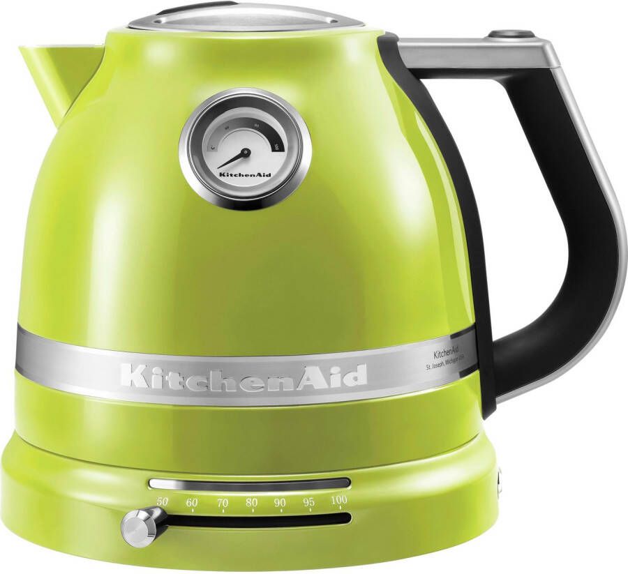 KitchenAid Keukenmachine Artisan met gratis waterkoker 2e kom flexibele garde (waarde ca. € 307 -)