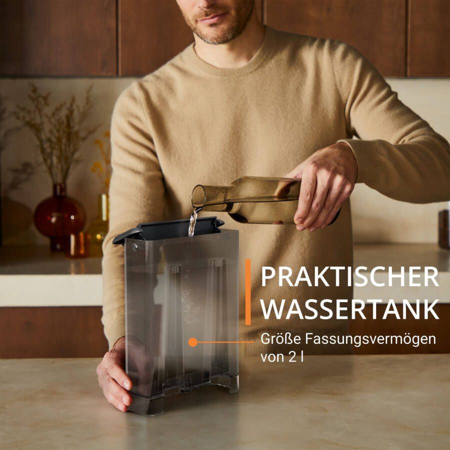 Krups Espressomachine XP384G Authentic+ Zeefdrager