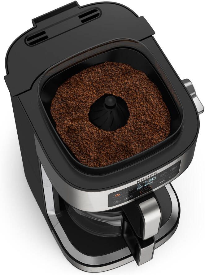 Krups Filterkoffieapparaat KM760D Aroma Partner 1 25 l geïntegreerde koffievoorraaddoos voor maximaal 400 g verse koffie - Foto 5