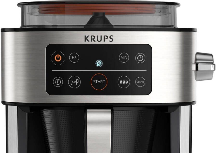 Krups Filterkoffieapparaat KM760D Aroma Partner 1 25 l geïntegreerde koffievoorraaddoos voor maximaal 400 g verse koffie - Foto 6