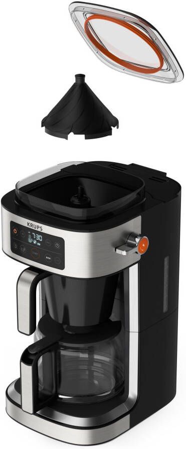 Krups Filterkoffieapparaat KM760D Aroma Partner 1 25 l geïntegreerde koffievoorraaddoos voor maximaal 400 g verse koffie - Foto 13