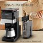 Krups Filterkoffieapparaat KT8428 Grind Aroma XL 1 25 l Kegelmolen digitaal bedieningspaneel 1 25 l 4 uur warm dankzij isoleerkan - Thumbnail 3