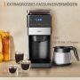Krups Filterkoffieapparaat KT8428 Grind Aroma XL 1 25 l Kegelmolen digitaal bedieningspaneel 1 25 l 4 uur warm dankzij isoleerkan - Thumbnail 7