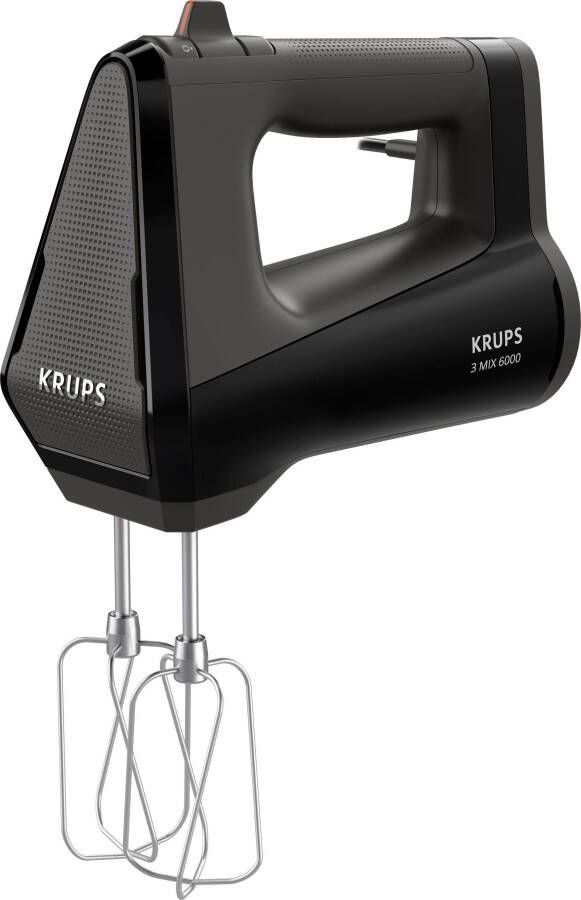 Krups Handmixer GN6028 3MIX 6000 soft-touch handgreep lange kabel