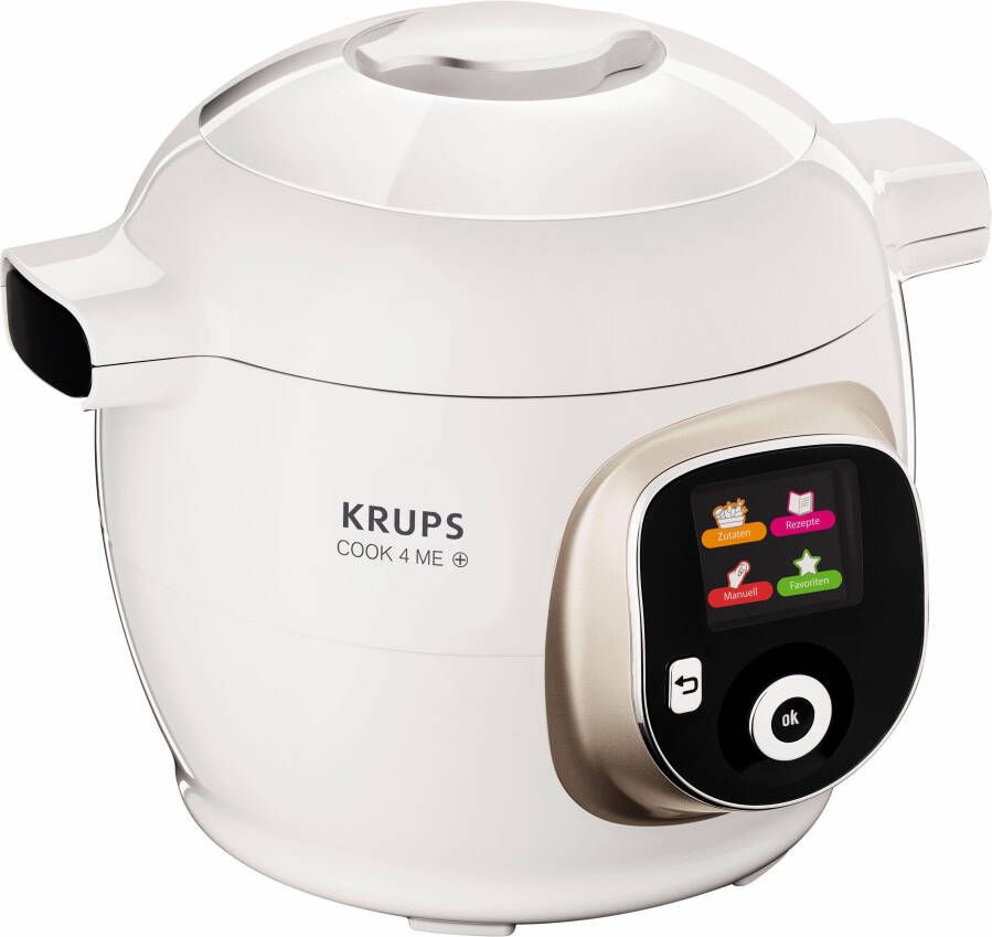 Krups Multi-cooker CZ7101 Cook4Me + 6l capaciteit digitale recepten snelkookpan stomen aanbraden - Foto 5