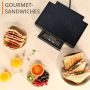 Krups Sandwichmaker FDK462 Iconic Schelpvorm - Thumbnail 4