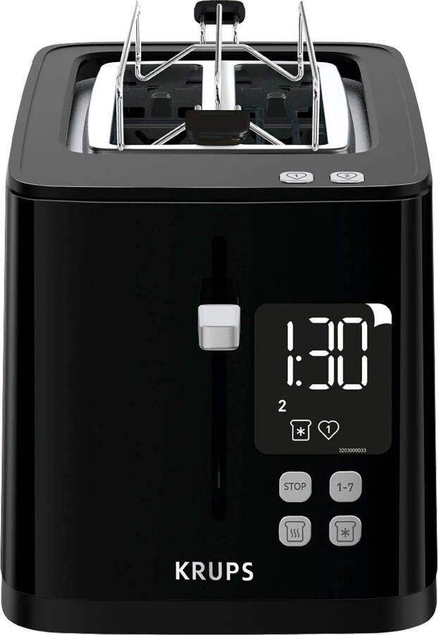 Krups Toaster KH6418 Smart'n Light Digitaal display 7 bruiningsgraden automatische centrering van het brood - Foto 5