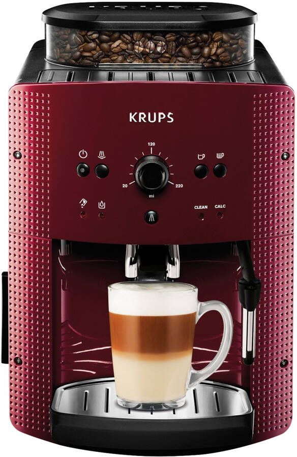 Krups Volautomatisch koffiezetapparaat EA8107 Arabica 2-kopjesfunctie handmatige stoomtuit 2 voorgeprogrammeerde koffiesterkten - Foto 8