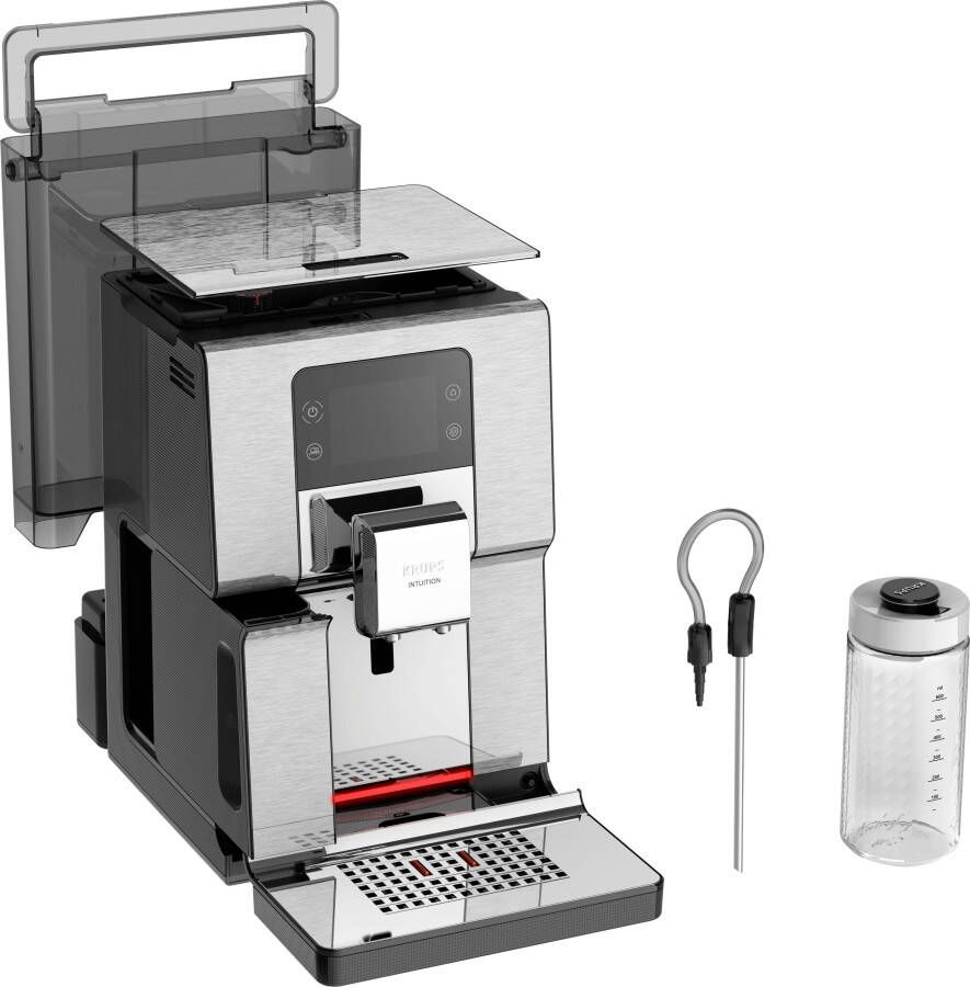 Krups Volautomatisch koffiezetapparaat EA877D Intuition Experience+ 21 warme en koude dranken geluidsarm kleuren-touchscreen - Foto 3