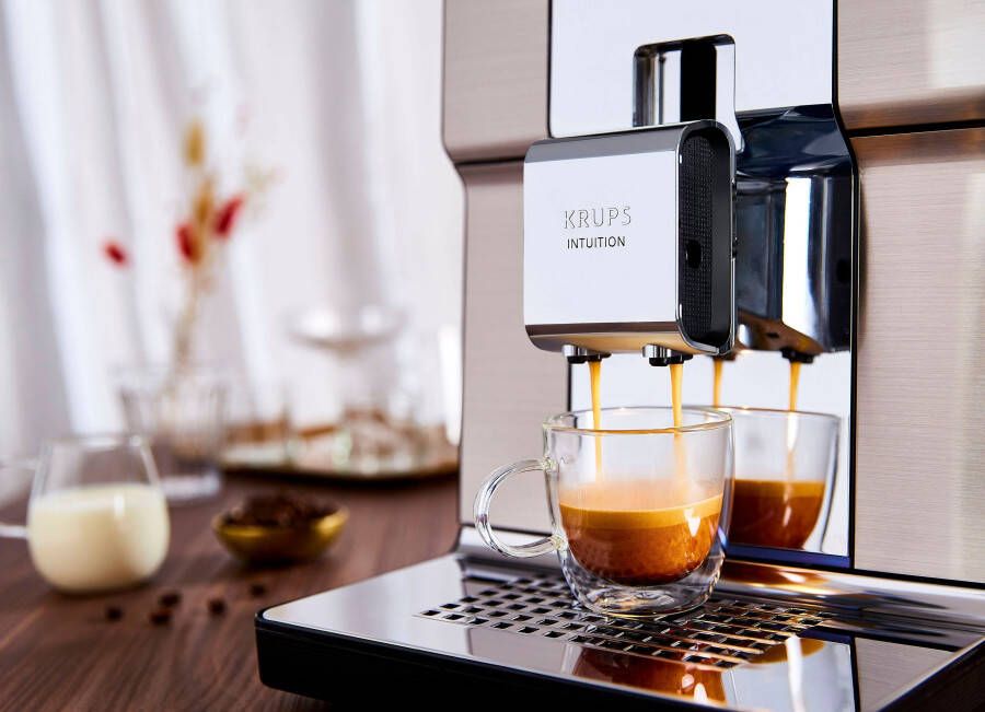 Krups Volautomatisch koffiezetapparaat EA877D Intuition Experience+ 21 warme en koude dranken geluidsarm kleuren-touchscreen - Foto 6