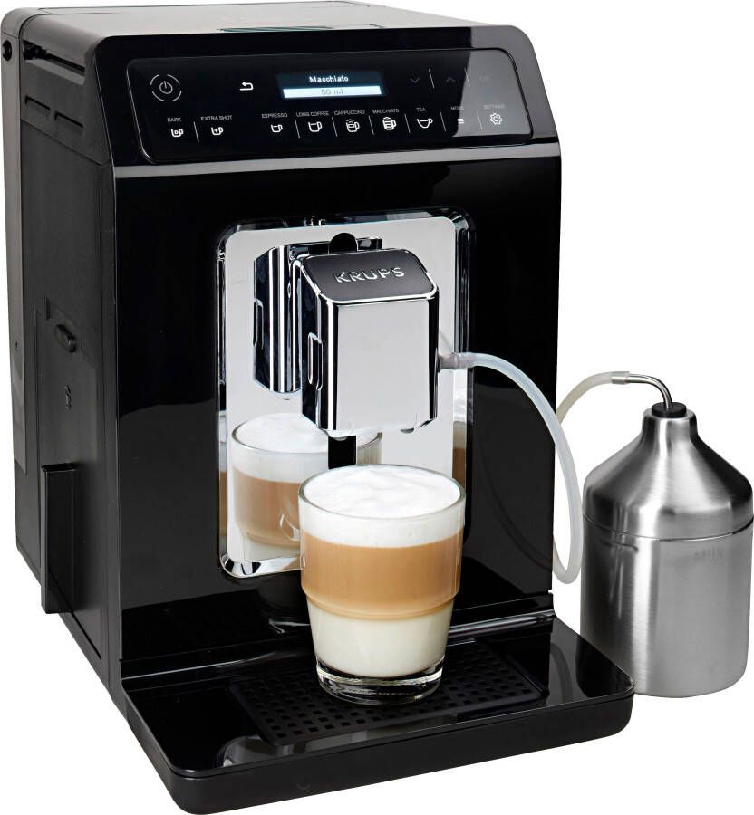 Krups Volautomatisch koffiezetapparaat EA8918 Evidence OLED-display 12 koffie- en 3 theevariaties 2-kopjesfunctie