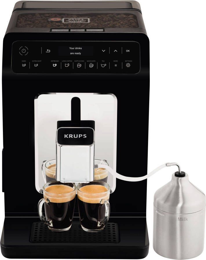 Krups Volautomatisch koffiezetapparaat EA8918 Evidence OLED-display 12 koffie- en 3 theevariaties 2-kopjesfunctie - Foto 4