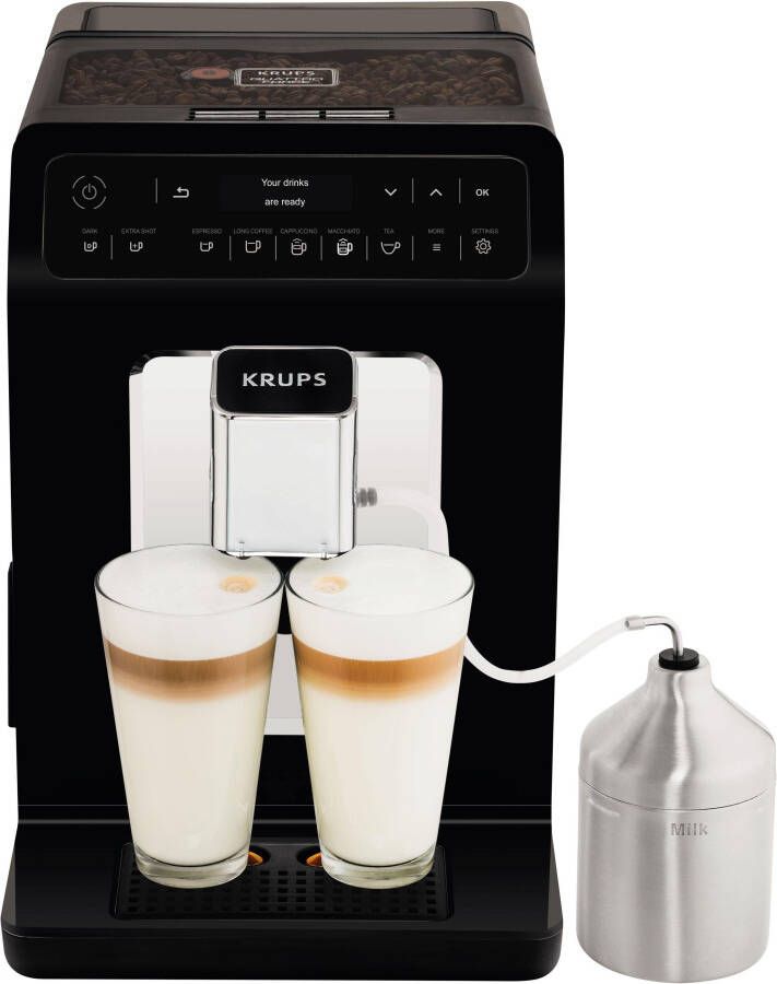 Krups Volautomatisch koffiezetapparaat EA8918 Evidence OLED-display 12 koffie- en 3 theevariaties 2-kopjesfunctie - Foto 3