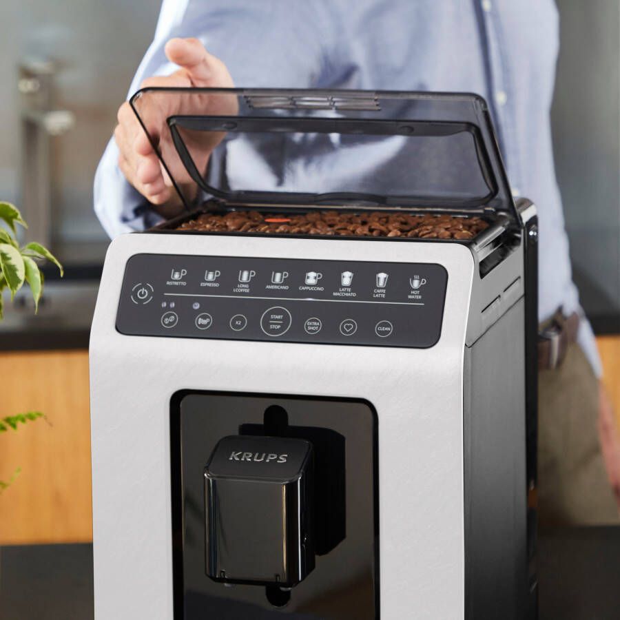 Krups Volautomatisch koffiezetapparaat EA897A Evidence ECOdesign ecologisch touch-bediening