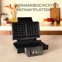 Krups Wafelijzer Iconic met elegant design keramische anti-aanbaklaag extra-diepe platen afmetingen: 23 4 x 26 5 x 10 8 cm fdk261 - Thumbnail 4