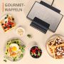 Krups Wafelijzer Iconic met elegant design keramische anti-aanbaklaag extra-diepe platen afmetingen: 23 4 x 26 5 x 10 8 cm fdk261 - Thumbnail 5