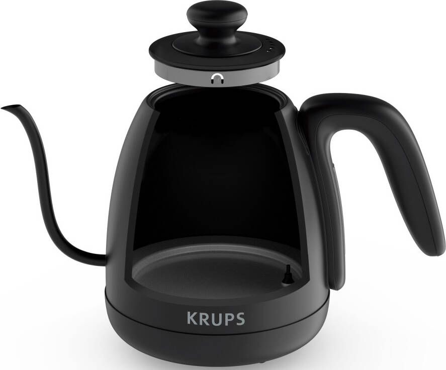 Krups Waterkoker BW9238 coffee control Gooseneck 1 l Zwanenhals-uitloop 1 L digitale weergave 8 instellingen