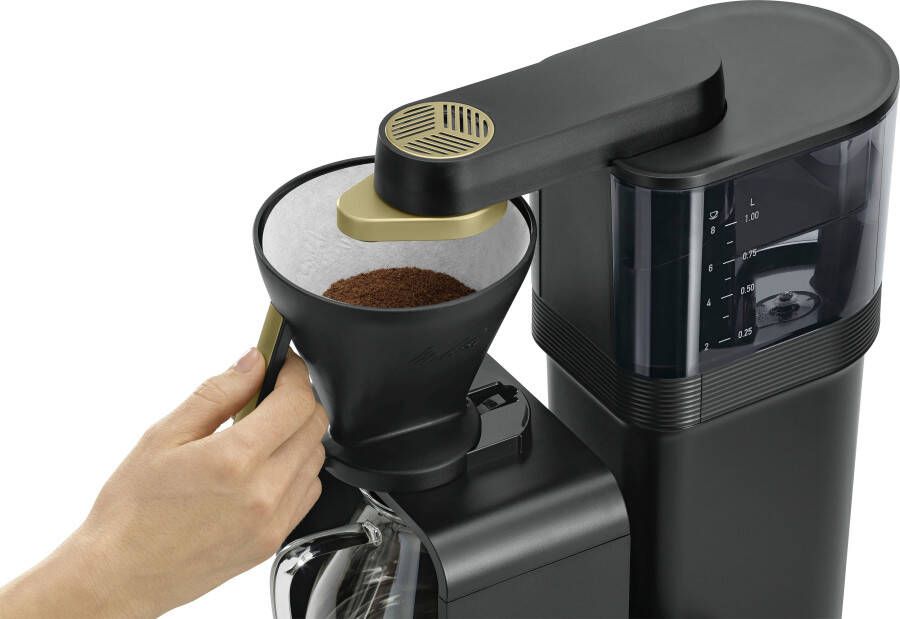 Melitta Filterkoffieapparaat Epour 1024-12 1 l Zwart goudkleur