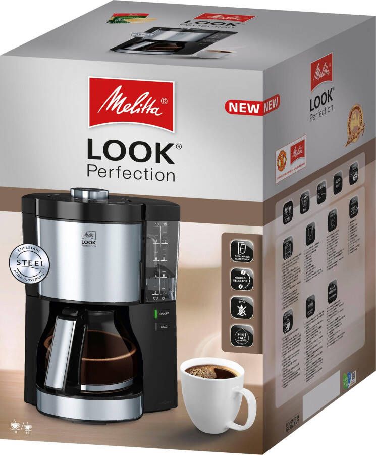 Melitta Koffiezet Look Perfection Zwart 6766589 | Koffiezetapparaten | Keuken&Koken Koffie&Ontbijt | 4006508221875 - Foto 5