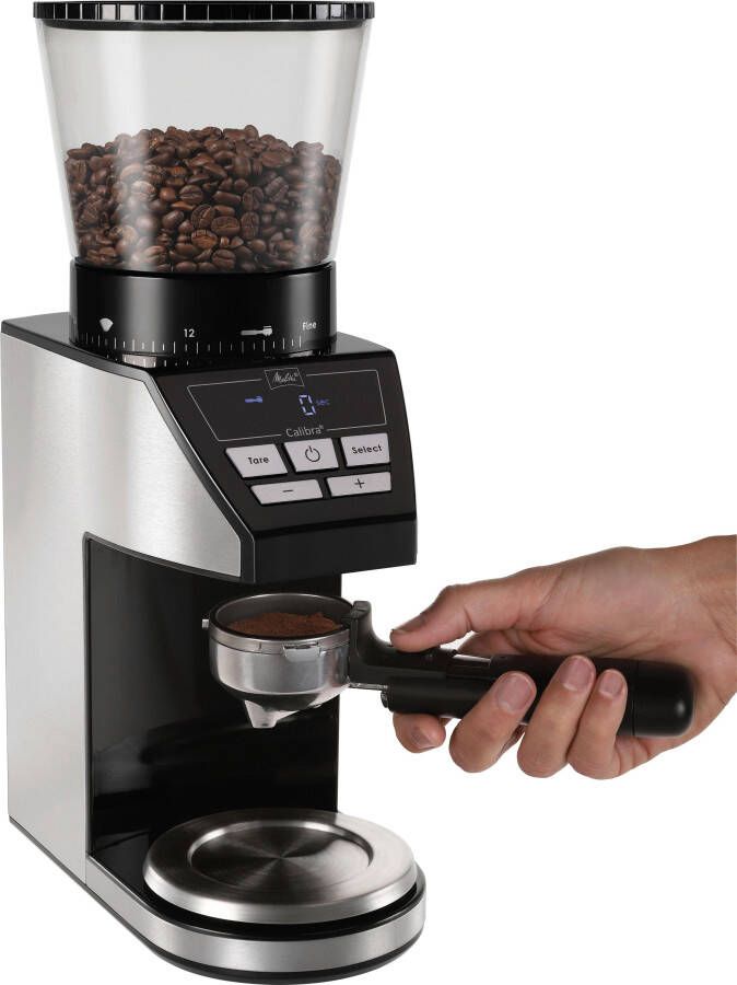 Melitta Koffiemolen Calibra 1027-01 zwart edelstaal