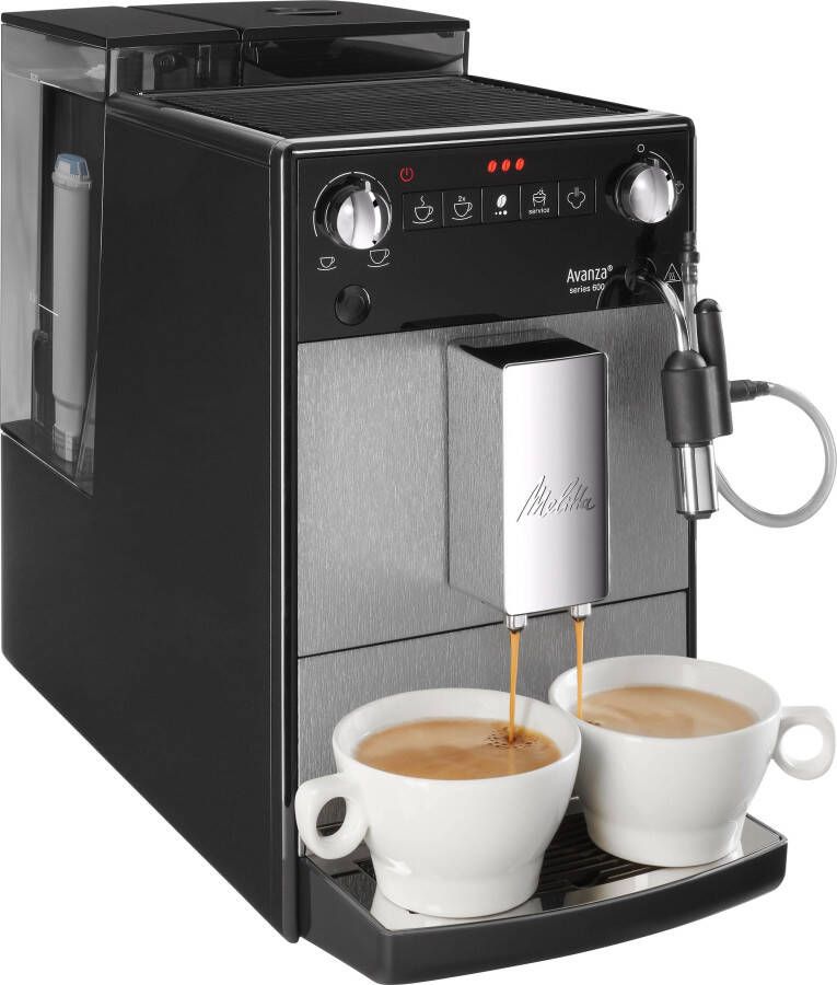Melitta Volautomatisch koffiezetapparaat Avanza F270-100 Mystic Titan Compact maar XL waterreservoir & XL bonenreservoir melkschuim-systeem