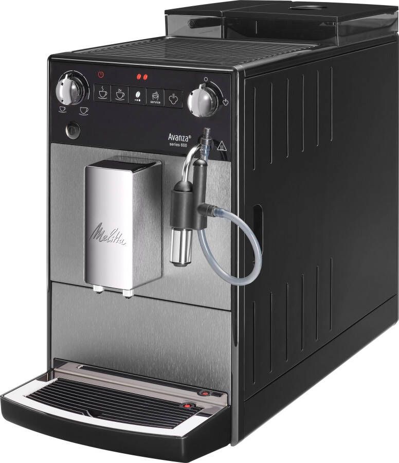 Melitta Volautomatisch koffiezetapparaat Avanza F270-100 Mystic Titan Compact maar XL waterreservoir & XL bonenreservoir melkschuim-systeem