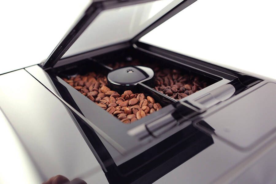 Melitta Volautomatisch koffiezetapparaat Barista T Smart F 83 0-101 zilver 4 gebruikersprofielen & 18 koffierecepten naar origineel italiaans recept