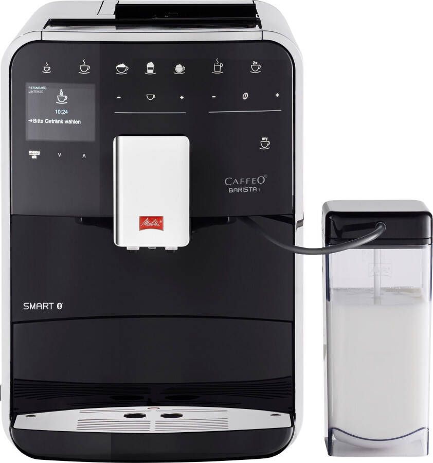 Melitta Volautomatisch koffiezetapparaat Barista T Smart F 83 0-102 zwart 4 gebruikersprofielen &18 koffierecepten naar origineel italiaans recept - Foto 3