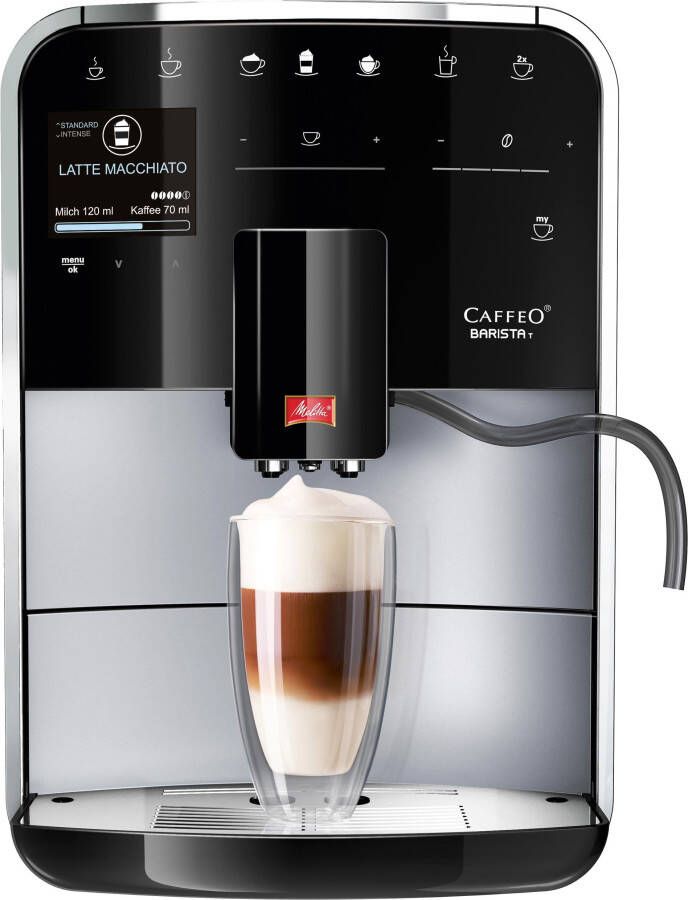 Melitta Volautomatisch koffiezetapparaat Barista T Smart F831-101 4 gebruikersprofielen &18 koffierecepten naar origineel italiaans recept - Foto 4