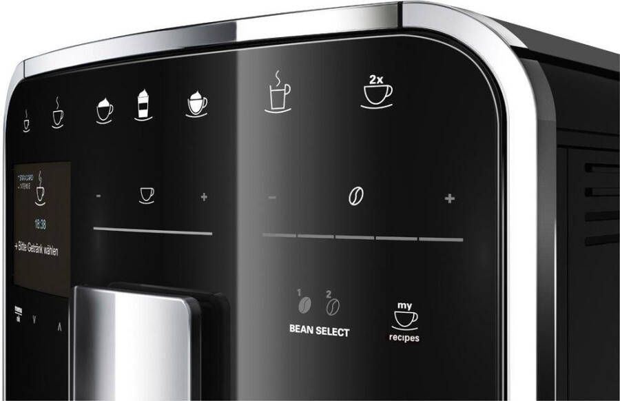 Melitta Volautomatisch koffiezetapparaat Barista TS Smart F850-102 zwart 21 koffierecepten & 8 gebruikersprofielen 2-kamer bonenreservoir - Foto 5