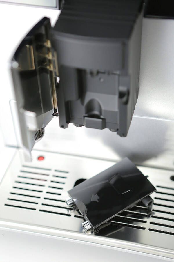 Melitta Volautomatisch koffiezetapparaat CI Touch F630-101 zilver Bedieningsplatform met touch & slide-functie fluisterstil maalwerk