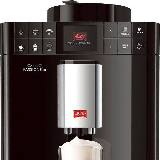 Melitta Volautomatisch koffiezetapparaat Passione One Touch F53 1-102 zwart One-touch-functie per kopje precies de juiste hoeveelheid versgemalen bonen - Foto 7