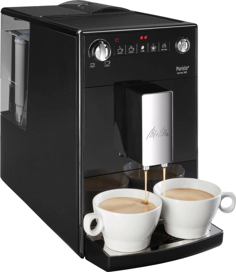 Melitta Volautomatisch koffiezetapparaat Purista F230-102 zwart Favoriete koffie-functie compact & extra geruisloos - Foto 6