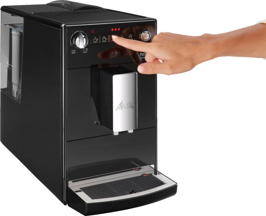 Melitta Volautomatisch koffiezetapparaat Purista F230-102 zwart Favoriete koffie-functie compact & extra geruisloos - Foto 9