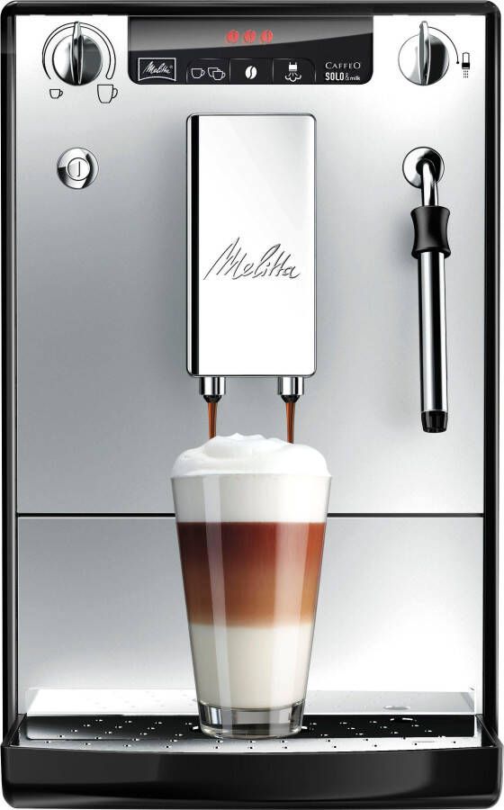 Melitta Volautomatisch koffiezetapparaat Solo & Milk E953-202 zilver zwart Caffè crema & espresso per one touch zuigmond voor melkschuim - Foto 12