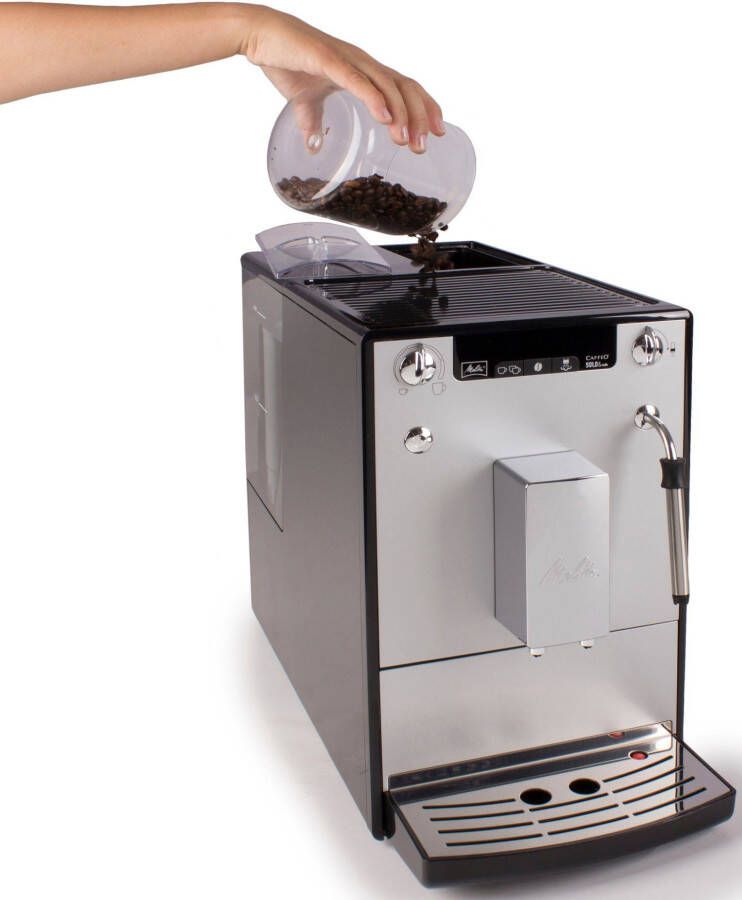 Melitta Volautomatisch koffiezetapparaat Solo & Milk E953-202 zilver zwart Caffè crema & espresso per one touch zuigmond voor melkschuim - Foto 9