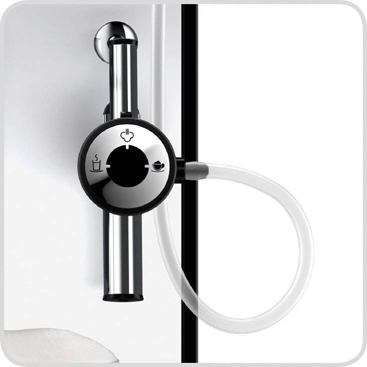 Melitta Volautomatisch koffiezetapparaat Solo & Perfect Milk E957-203 zilver zwart