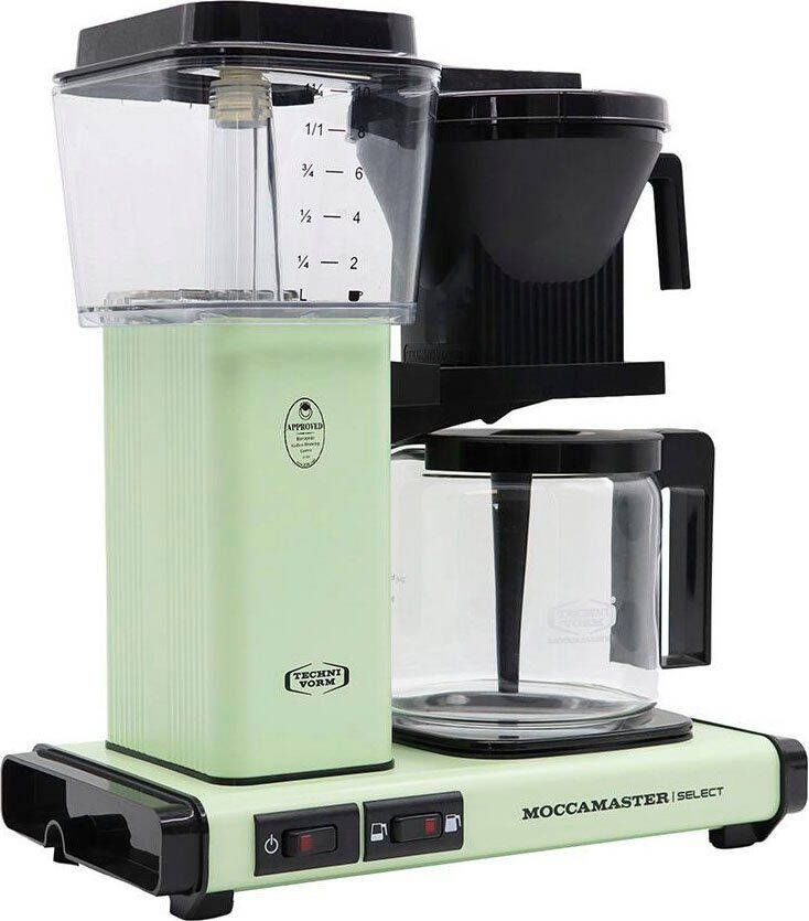 Moccamaster Filterkoffieapparaat KBG Select pastel groen 1 25 l