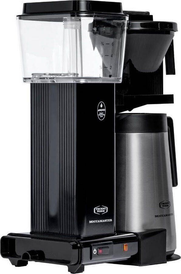 Moccamaster Filterkoffieapparaat Met thermoskan KBGT 741 zwart 1 25 l