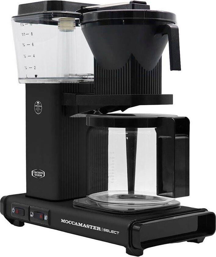 Moccamaster Filterkoffieapparaat KBG Select mat zwart 1 25 l