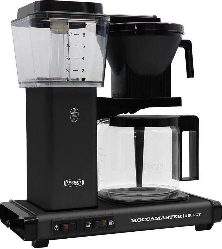 Moccamaster Filterkoffieapparaat KBG Select mat zwart 1 25 l