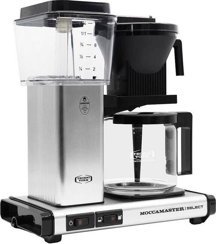 Moccamaster Filterkoffieapparaat KBG Select brushed 1 25 l