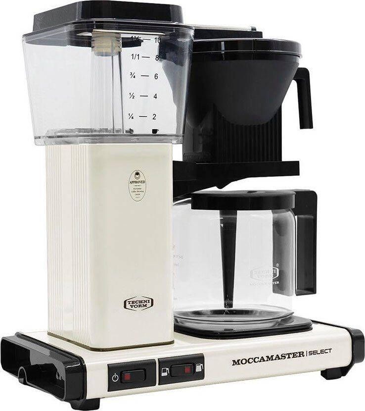 Moccamaster Filterkoffieapparaat KBG Select off-white 1 25 l