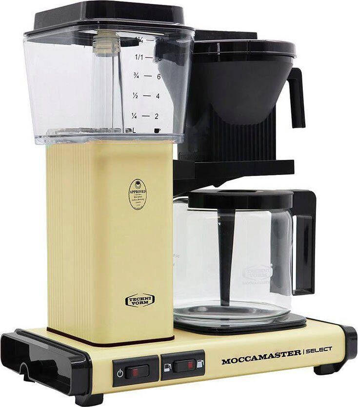 Moccamaster Filterkoffieapparaat KBG Select pastel yellow 1 25 l